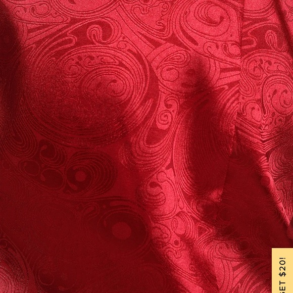 NWT What a Marble Wine Red Marbled Tie-Back Mini Dress - Picture 5 of 9